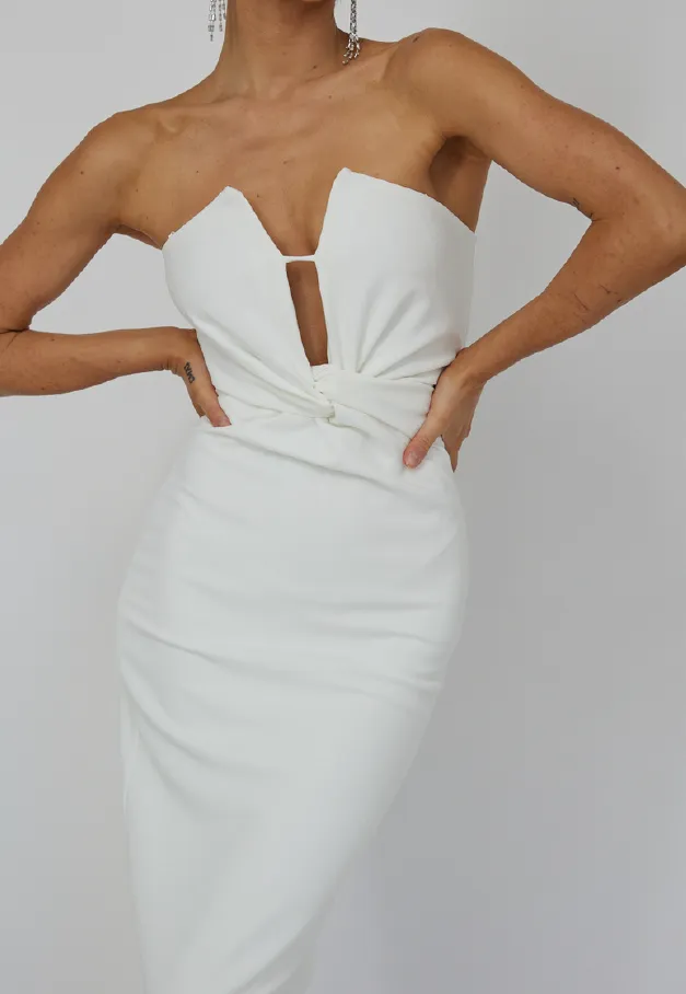 ISADORA WHITE MAXI DRESS