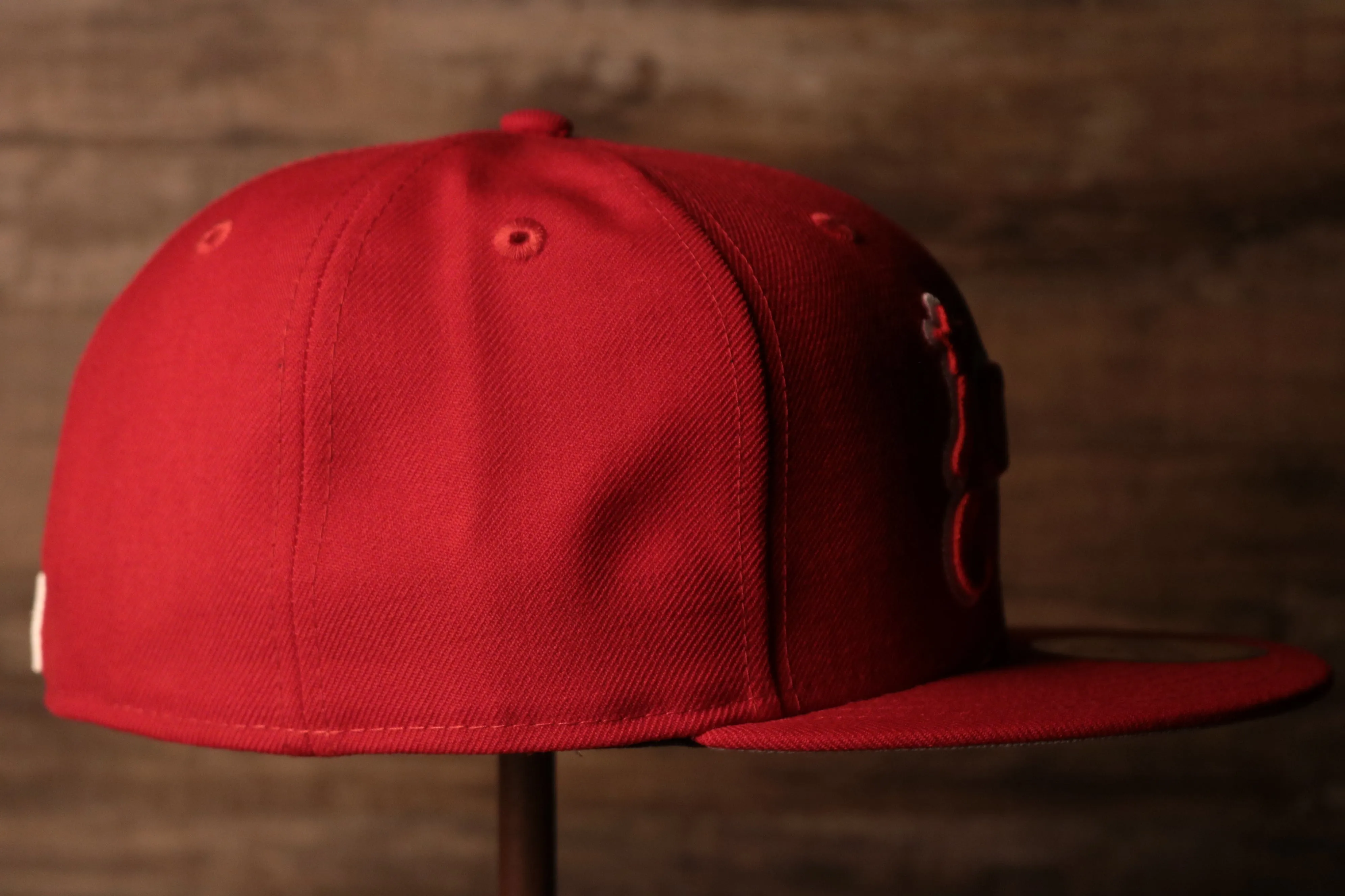 Jawn grey brim hat  | Red  Philly Jawn gray brim hat | Grey under brim jawn hat phillies red