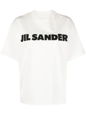 Jil Sander  |Unisex Street Style Plain Logo Designers T-Shirts