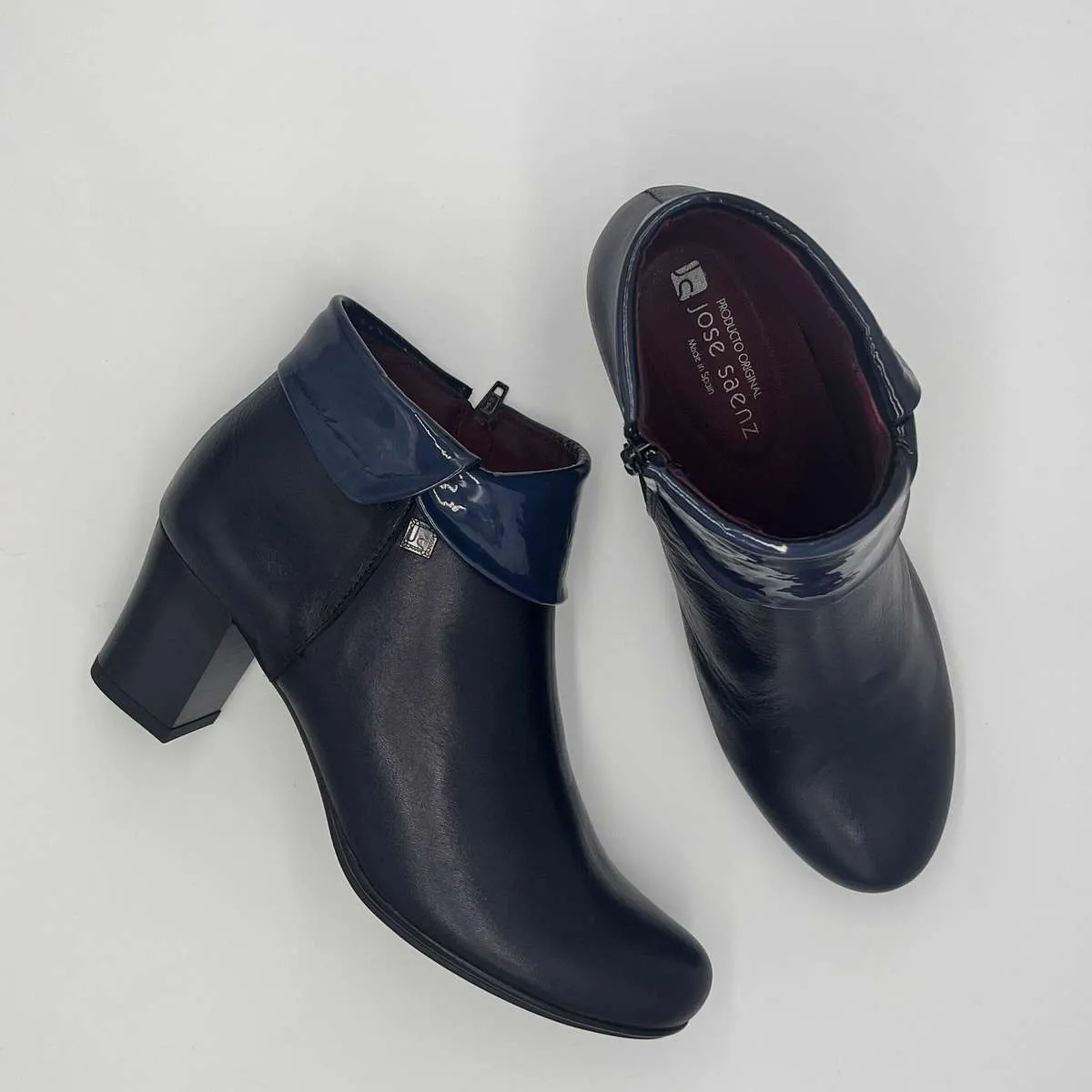 Jose Saenz Daniela Ankle Boot - Navy - Gillanders.ie Town & Country Clothing