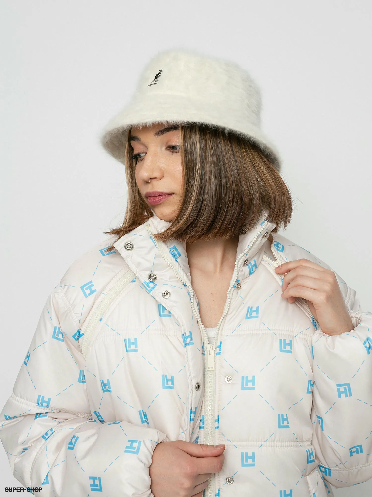 Local Heroes Lh Monogram Puff Jacket Wmn (beige)