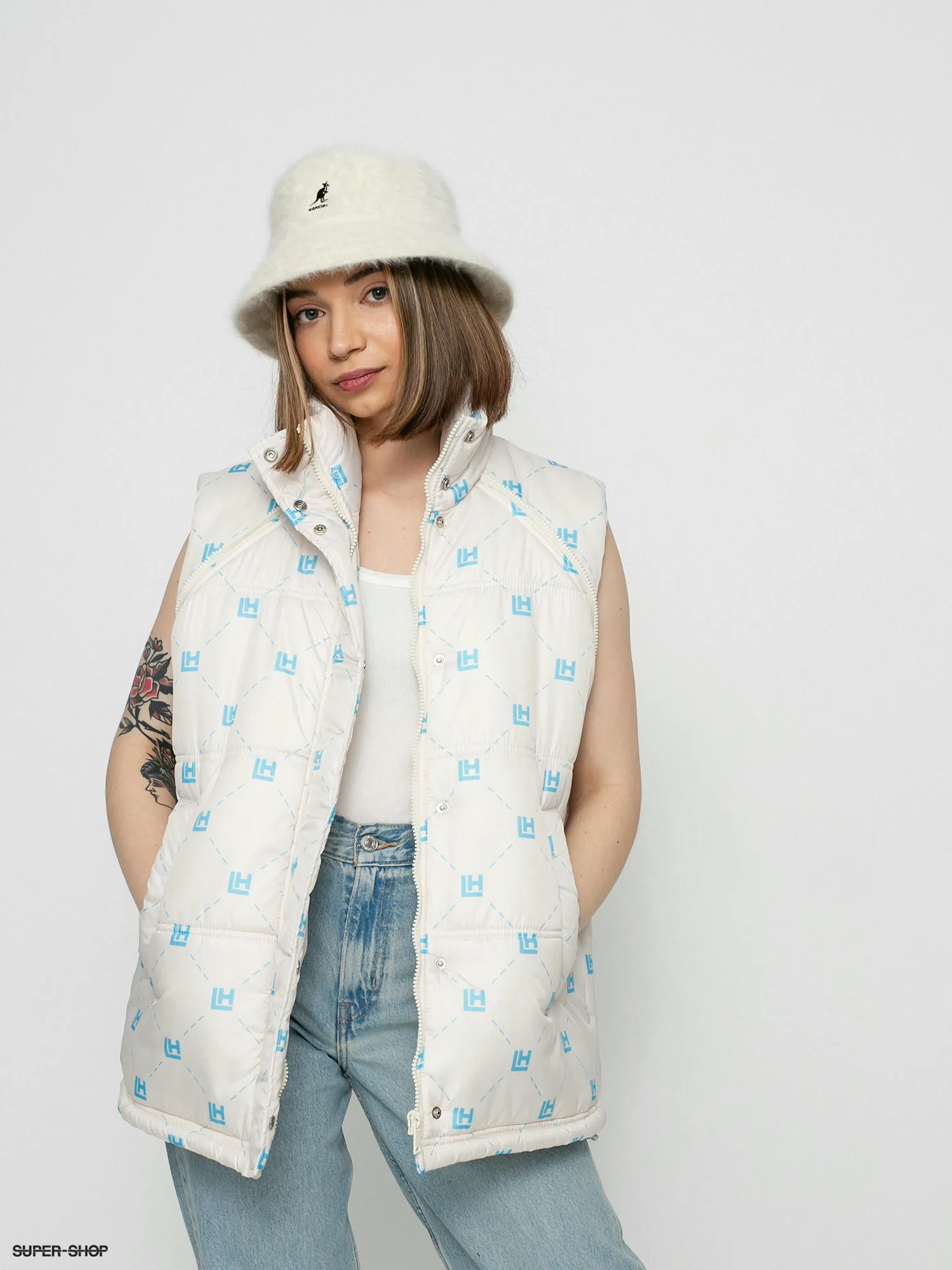 Local Heroes Lh Monogram Puff Jacket Wmn (beige)