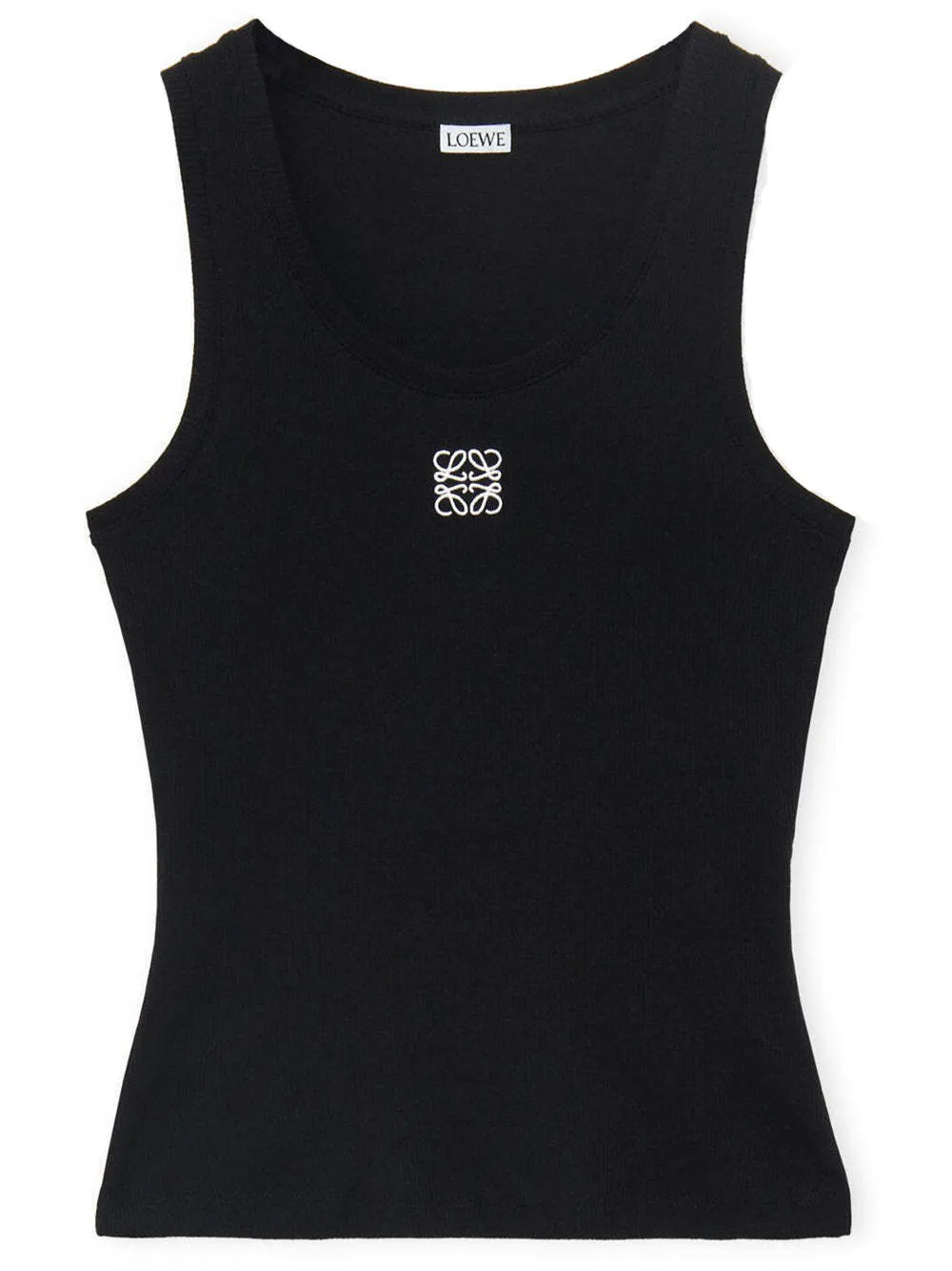 LOEWE  |Plain Cotton Logo Baby Tees Tanks & Camisoles