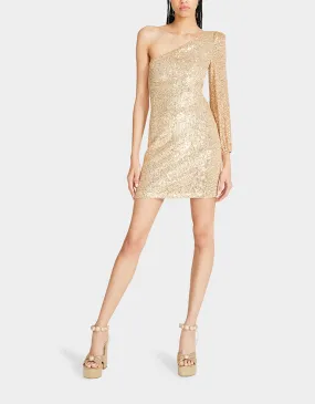 LUISA MINI DRESS GOLD