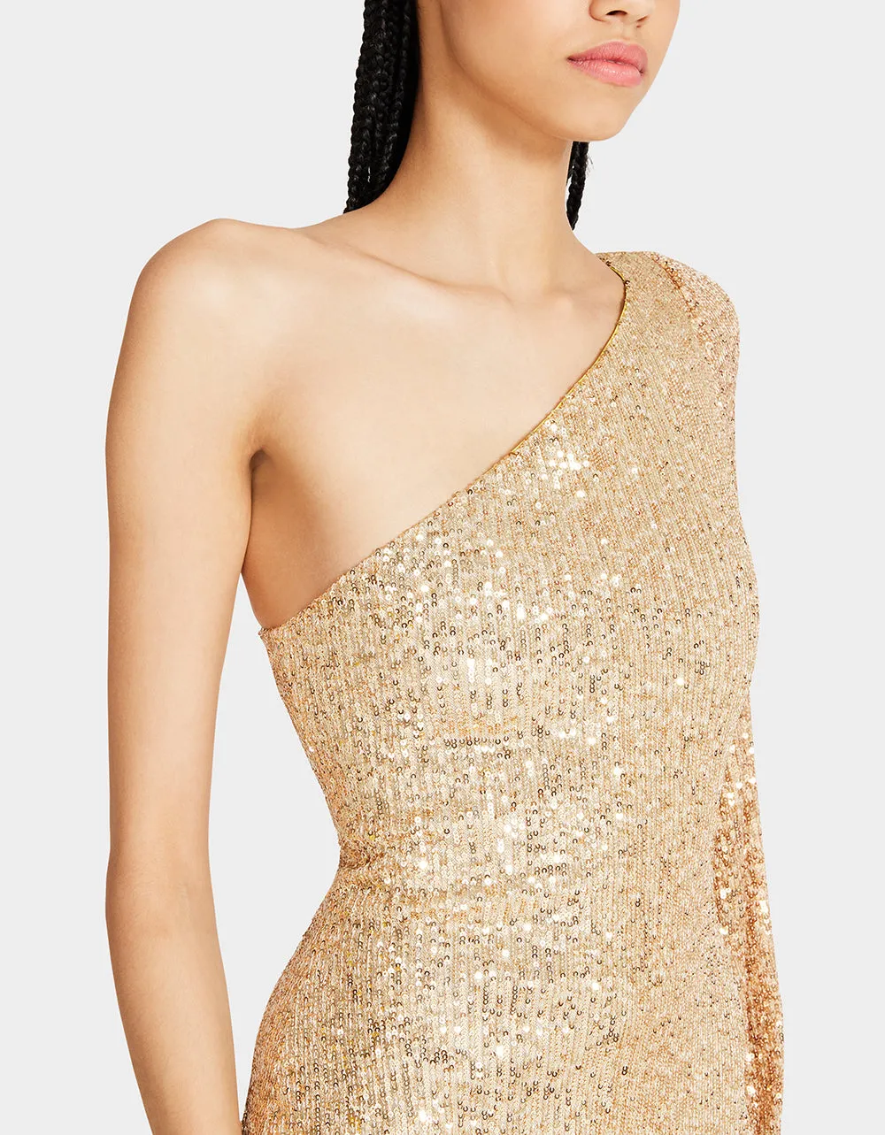 LUISA MINI DRESS GOLD