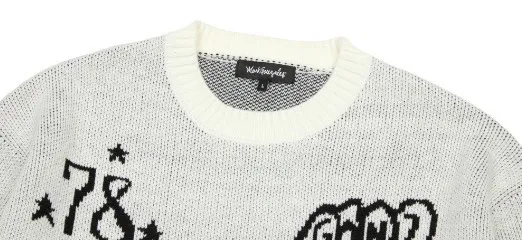 Mark Gonzales  |Unisex Street Style Logo Sweaters