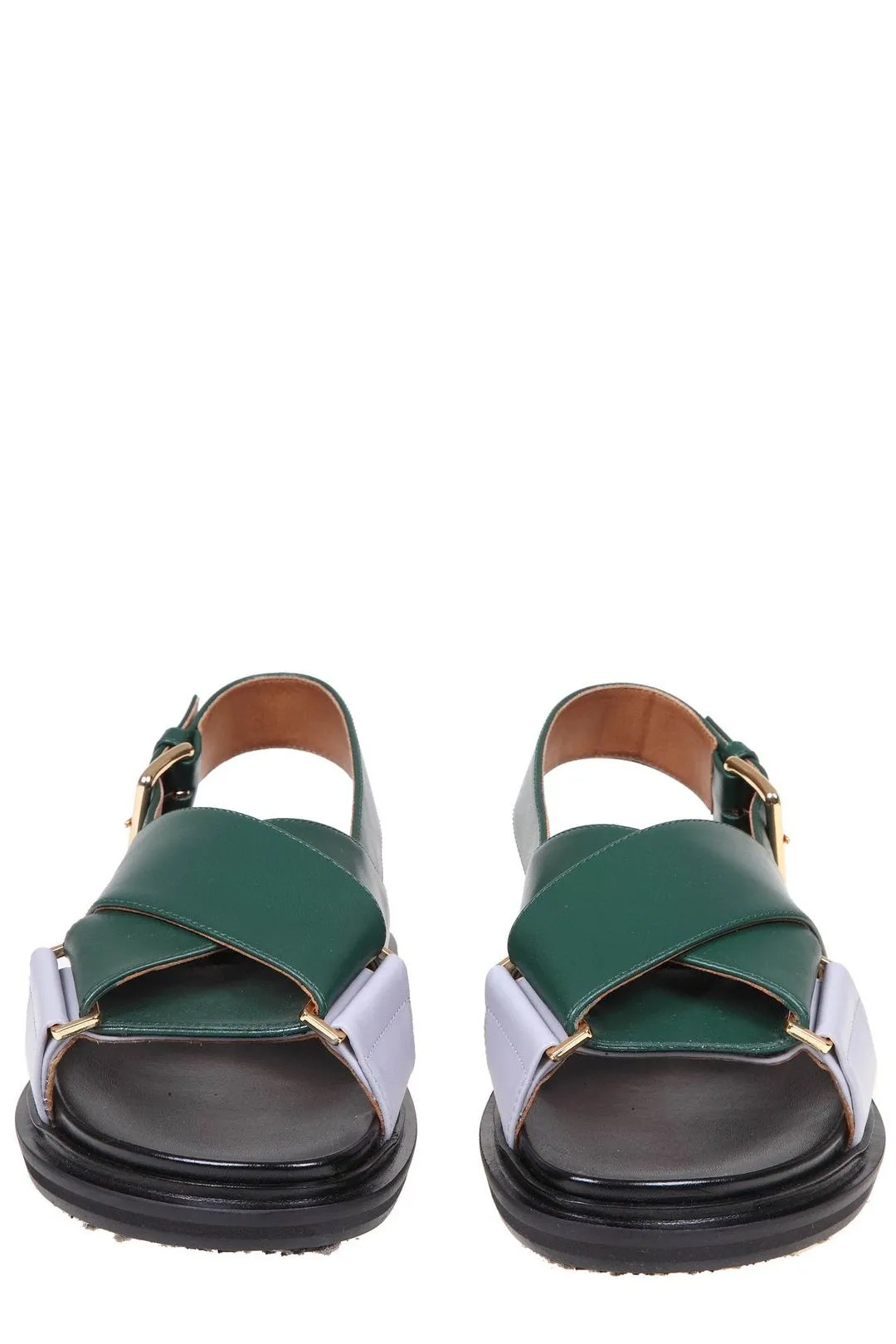 Marni Criss-Cross Fussbett Sandals