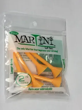 Martini Tees Midsize 2 3/4 Inches Pack of 5 pcs