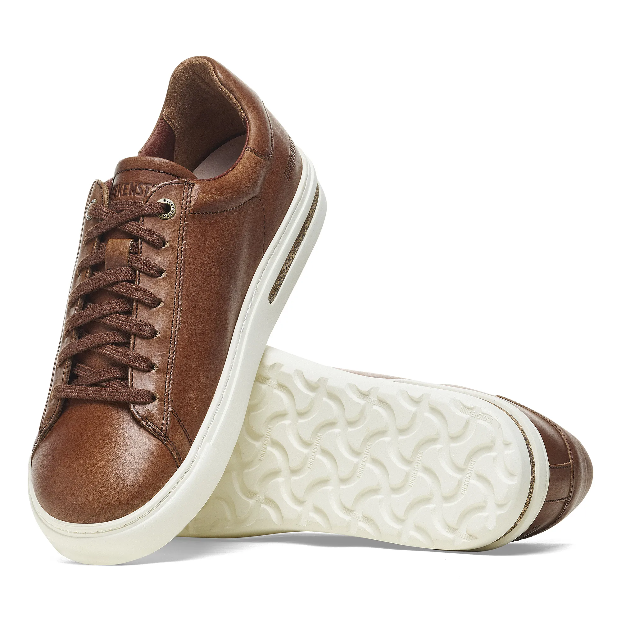 Men’s Birkenstock Bend Low Sneaker – Cognac Leather