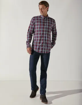 Men's Newton Heritage Poplin Shirt from Crew Clothing Company