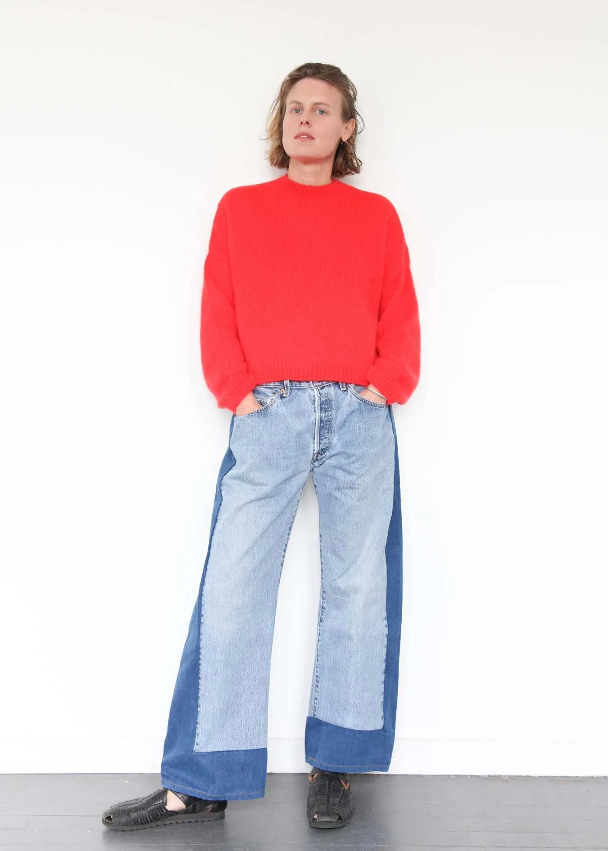 Mohair Sweater - Red