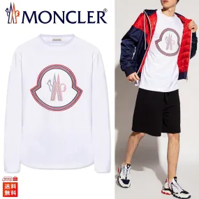 MONCLER  |Crew Neck Cotton Short Sleeves Long Sleeve T-shirt Logo