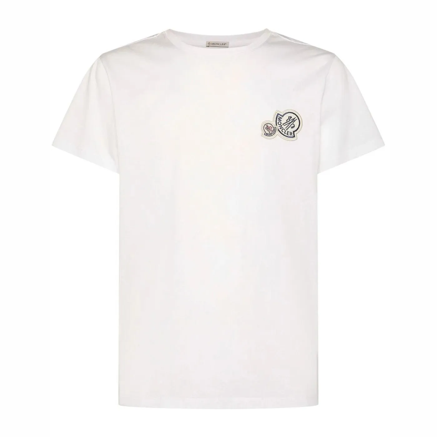 MONCLER  |Double Logo Patch T-Shirt