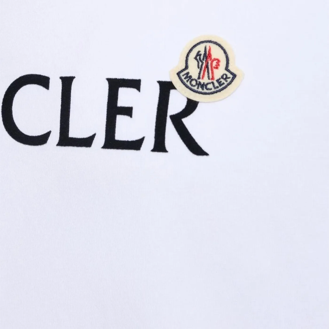 MONCLER  |Flocked Logo T-Shirt