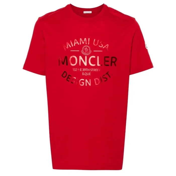 MONCLER  |Short Sleeves Long Sleeve T-shirt Logo T-Shirts