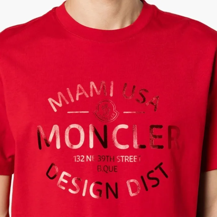 MONCLER  |Short Sleeves Long Sleeve T-shirt Logo T-Shirts