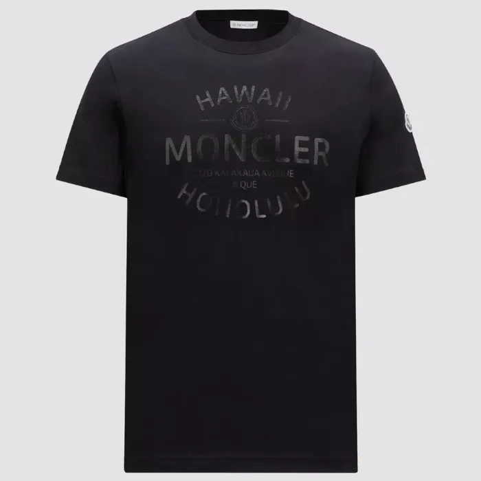 MONCLER  |Short Sleeves Long Sleeve T-shirt Logo T-Shirts