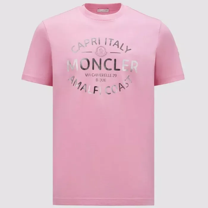 MONCLER  |Short Sleeves Long Sleeve T-shirt Logo T-Shirts