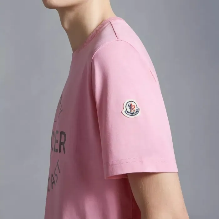 MONCLER  |Short Sleeves Long Sleeve T-shirt Logo T-Shirts