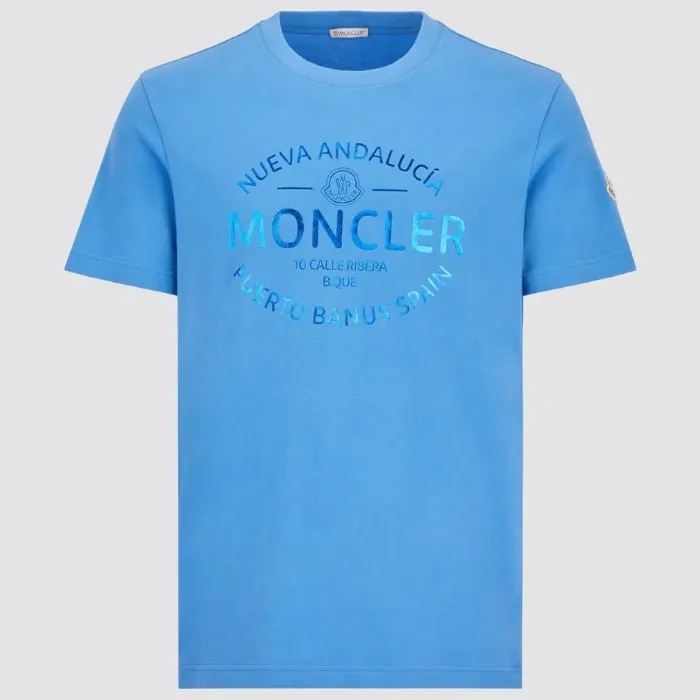 MONCLER  |Short Sleeves Long Sleeve T-shirt Logo T-Shirts