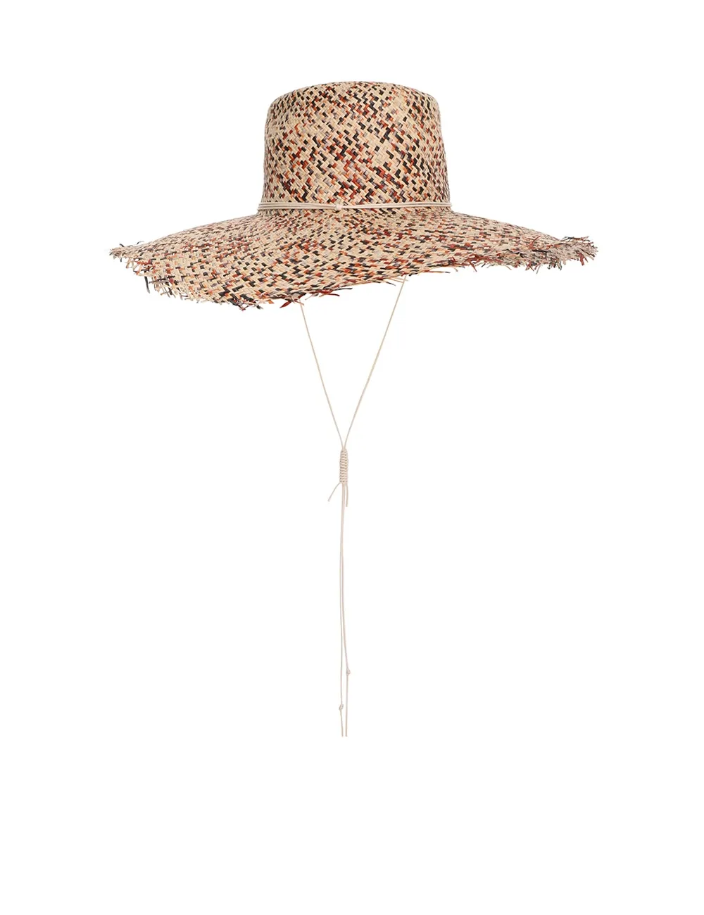 Multi Tone Straw Fedora