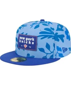 New Era Men's NBA New York Knicks Palm Fronds 2-Tone 59FIFTY Fitted Hat