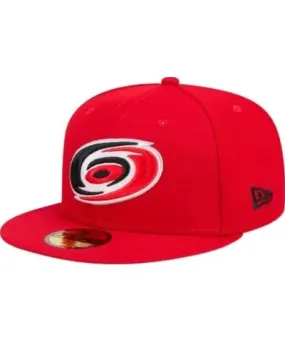 New Era Men's NHL Carolina Hurricanes Core 59FIFTY Fitted Hat