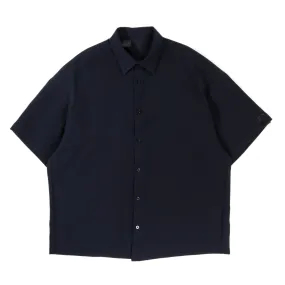 N.HOOLYWOOD 2241-SH55 OVERSIZED SHORTSLEEVE SHIRT NAVY