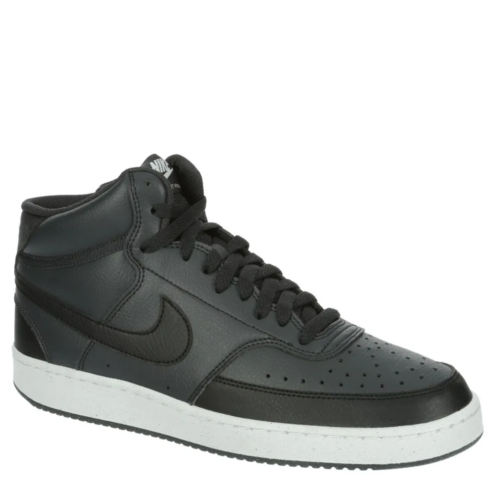 NIKE  MENS COURT VISION MID SNEAKER