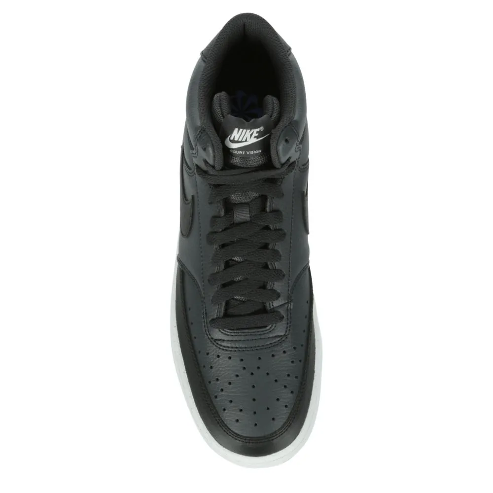 NIKE  MENS COURT VISION MID SNEAKER