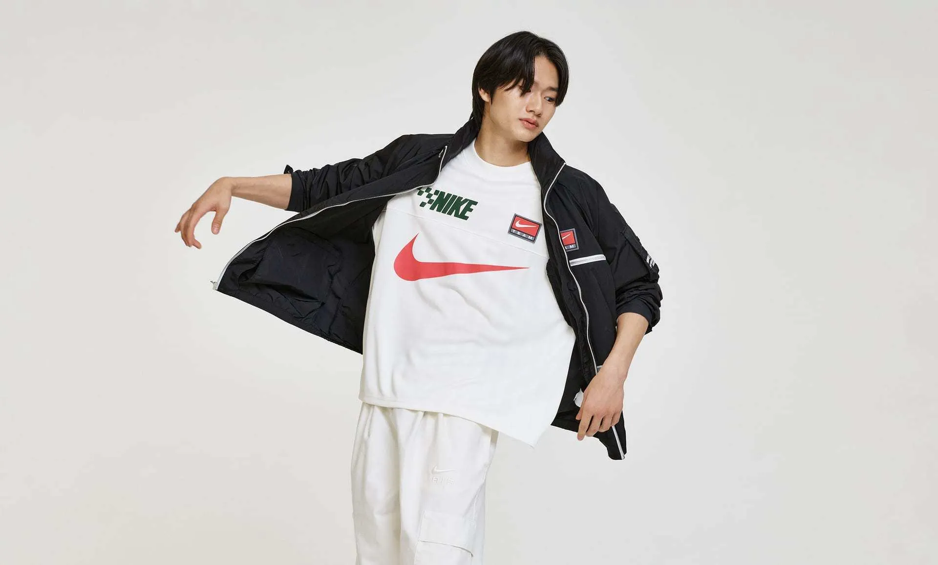 Nike  |Street Style Long Sleeve T-shirt Logo T-Shirts