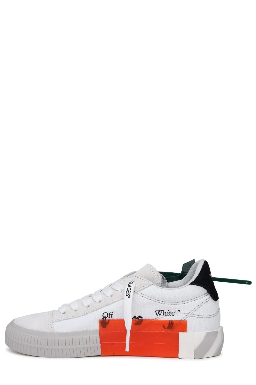 Off-White Low Vulcanized Lace-Up Sneakers