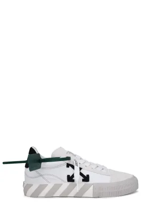 Off-White Low Vulcanized Lace-Up Sneakers