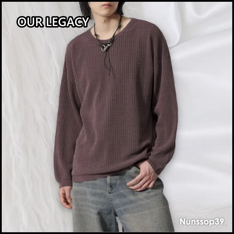 OUR LEGACY  |Street Style Plain Logo Sweaters