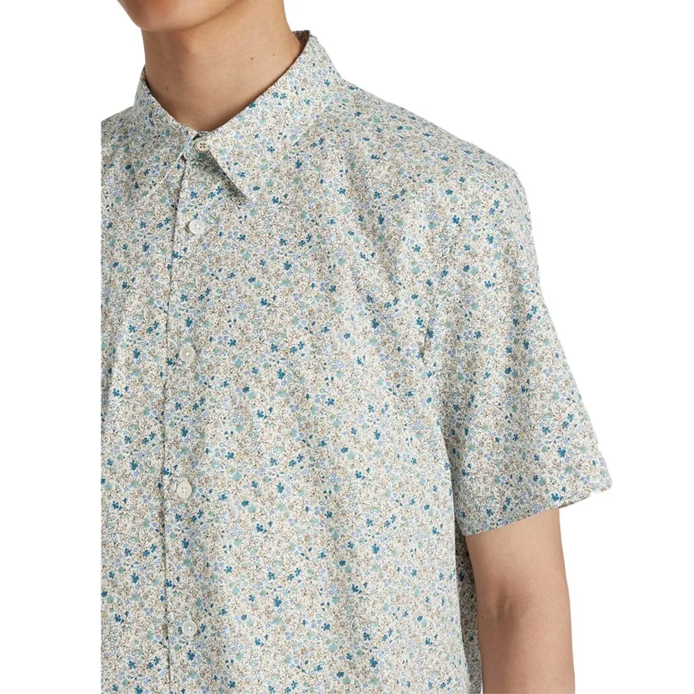 Paul Smith  |Flower Patterns Unisex Street Style Cotton Short Sleeves