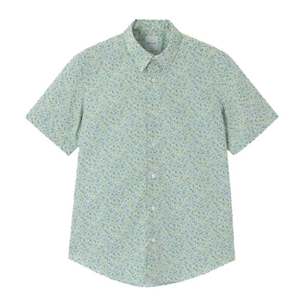 Paul Smith  |Flower Patterns Unisex Street Style Cotton Short Sleeves