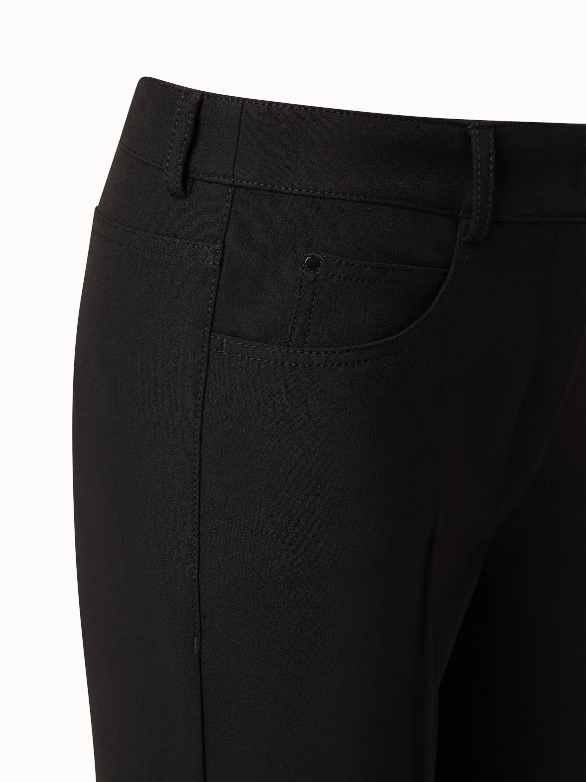 Pebble Crêpe Bootcut Pants