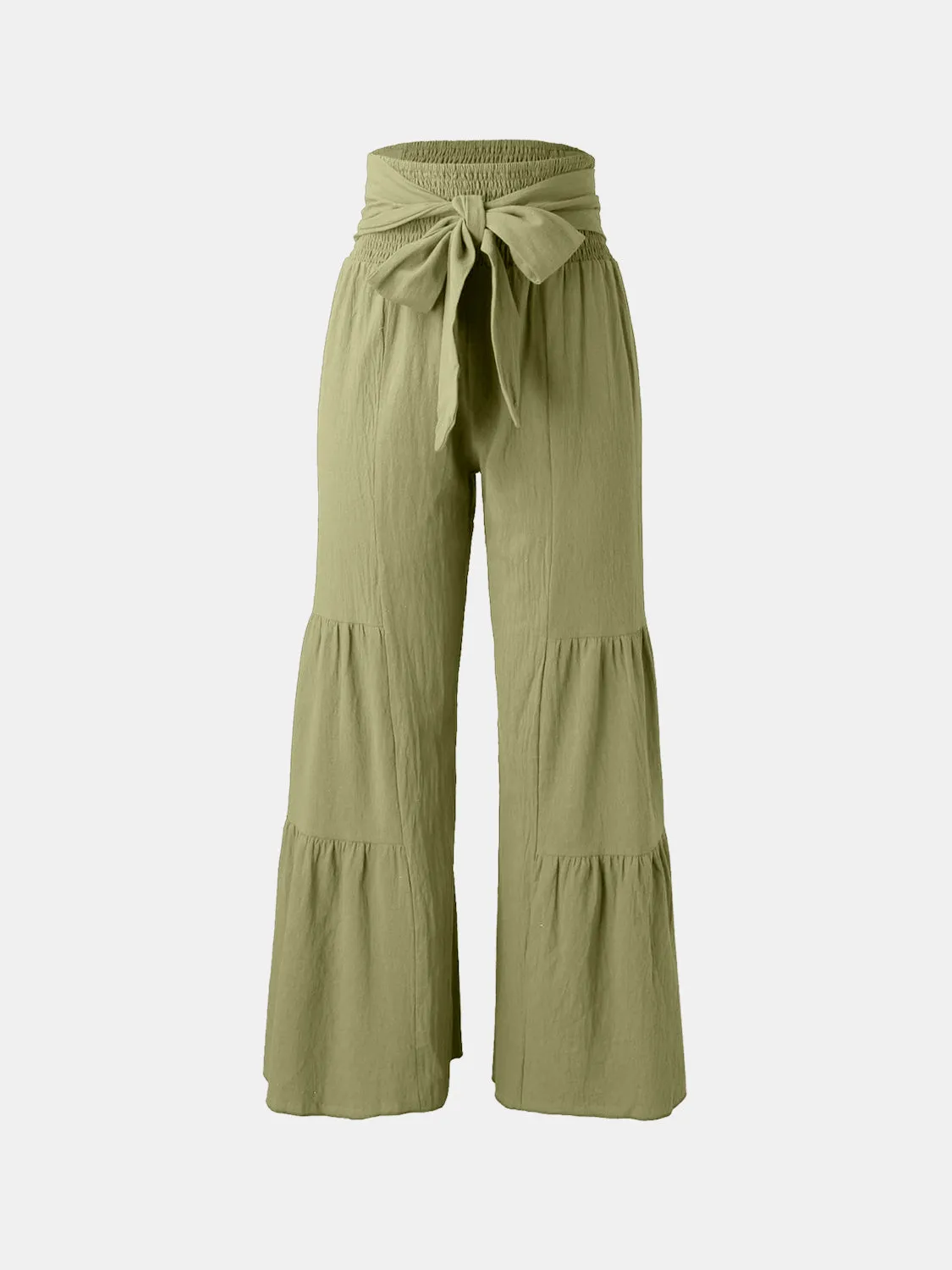 Playa Tied  Wide Leg Pants