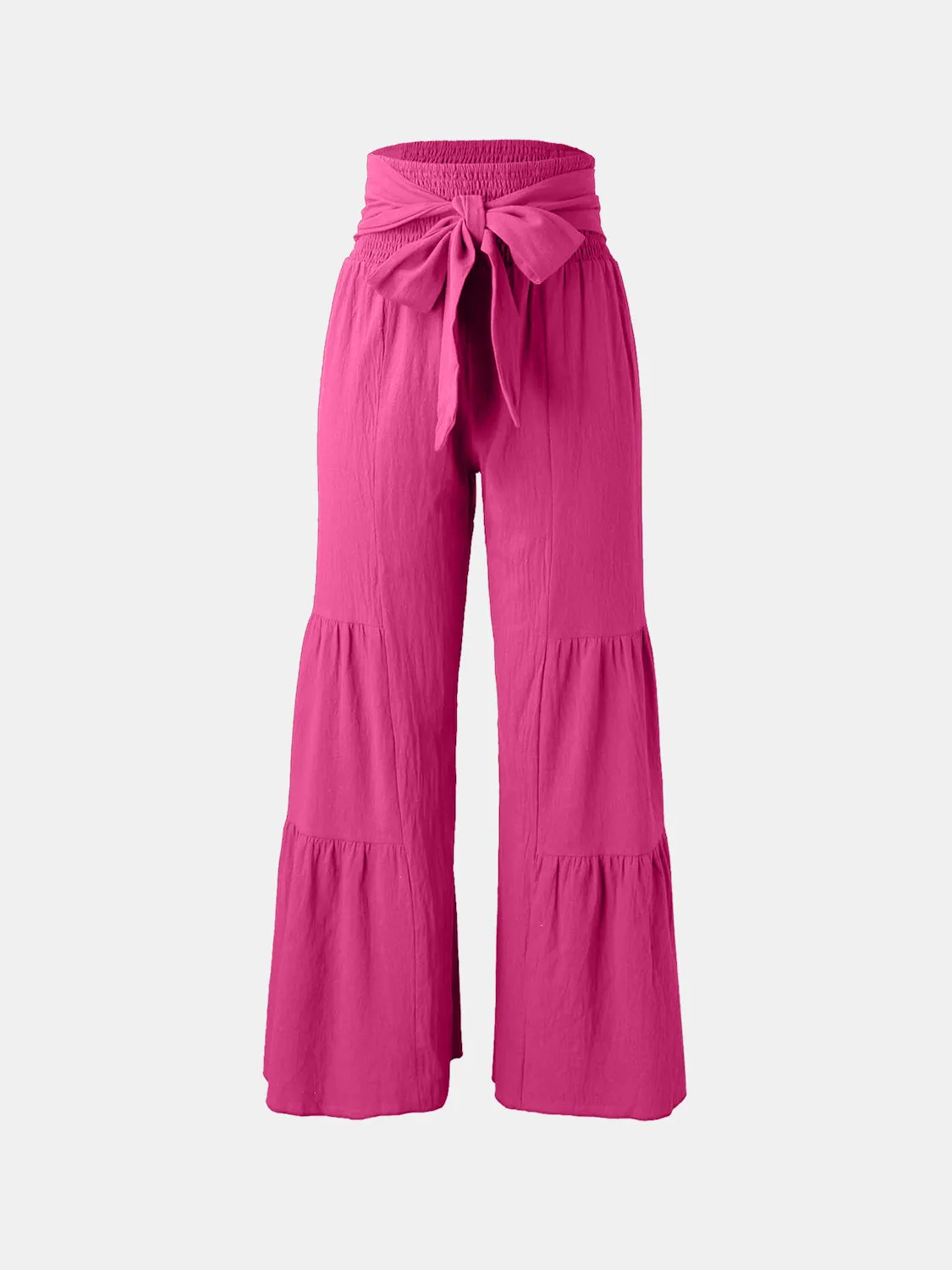 Playa Tied  Wide Leg Pants