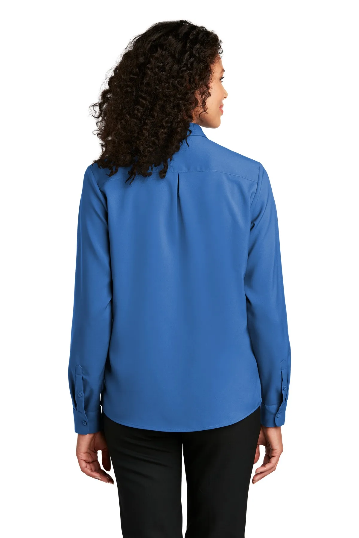 Port Authority Clothing LW401 Port Authority    Ladies Long Sleeve Performance Staff Shirt SKU: LW401