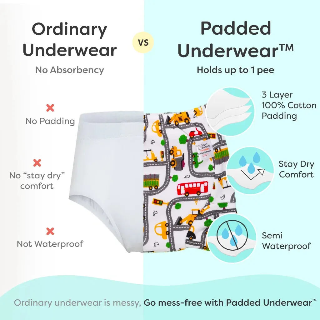 Potty Training Pants - Striking Whites