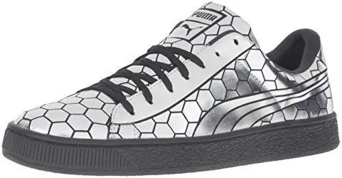 PUMA Men's Basket Classic Metallic Fashion Sneaker-puma