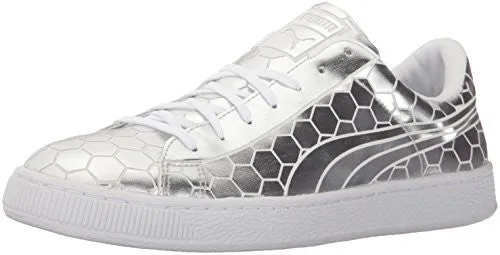 PUMA Men's Basket Classic Metallic Fashion Sneaker-puma