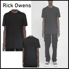 RICK OWENS  |Street Style Cotton Short Sleeves Designers T-Shirts