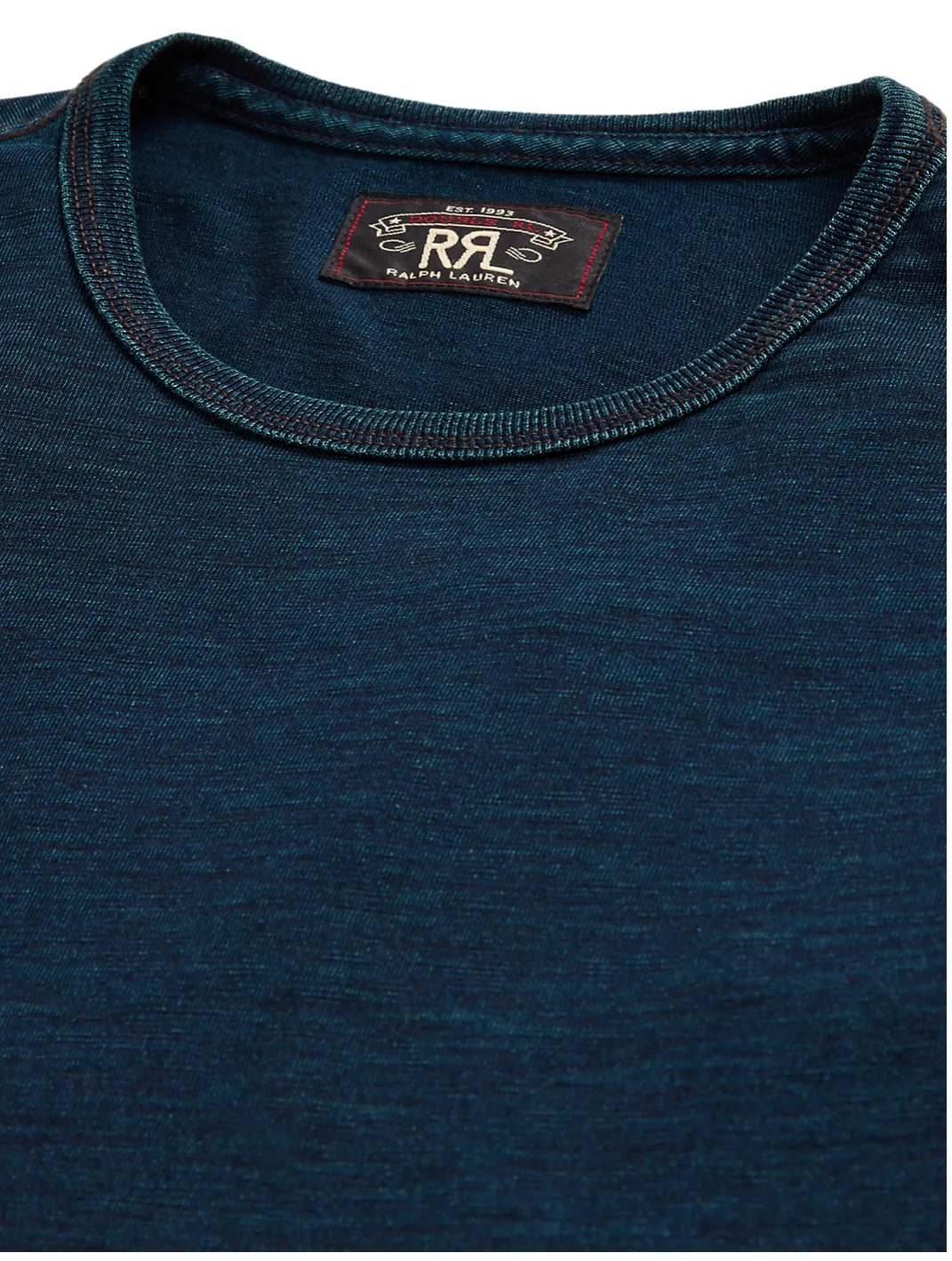 RRL  |Crew Neck Short Sleeves Long Sleeve T-shirt Logo Surf Style