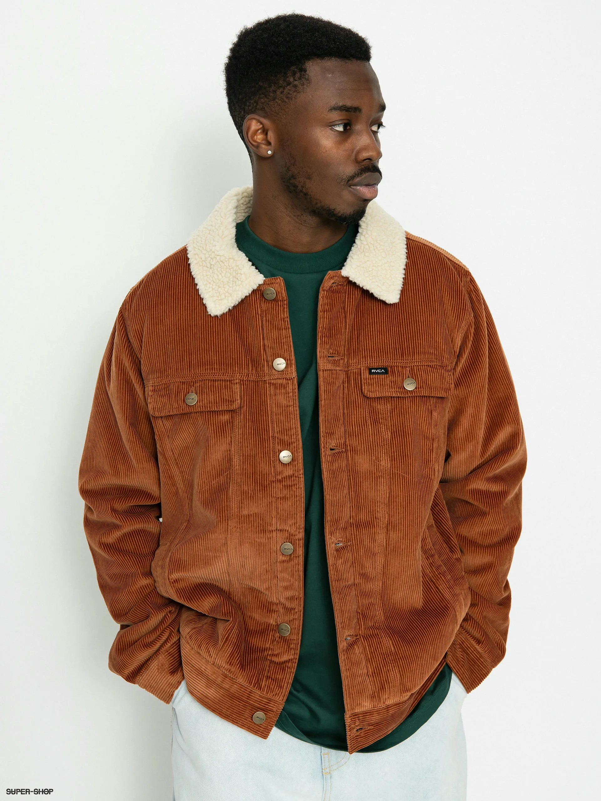 RVCA Waylon Trucker Jacket (rawhide)