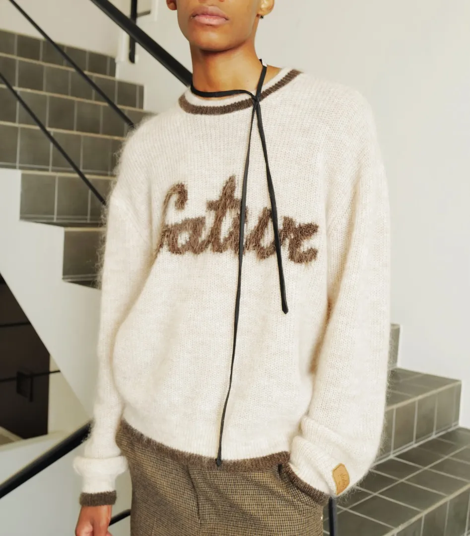 SATUR  |Street Style Logo Sweaters