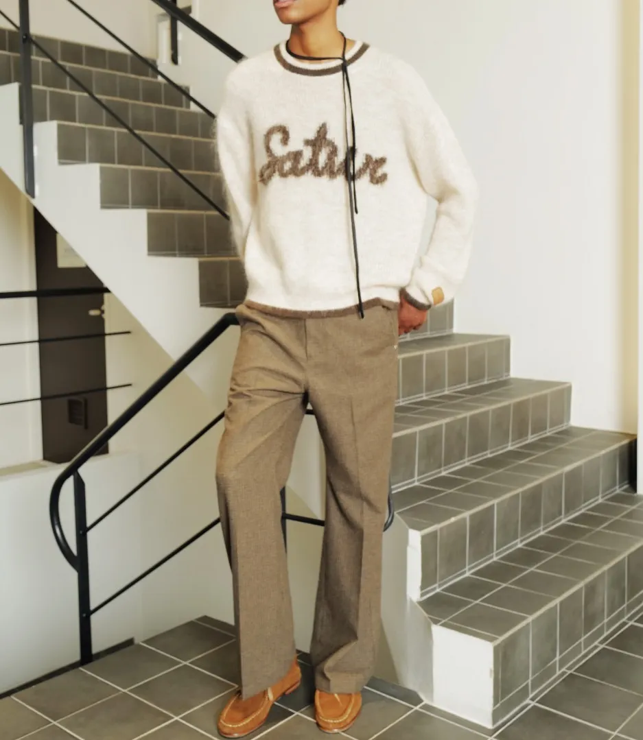 SATUR  |Street Style Logo Sweaters