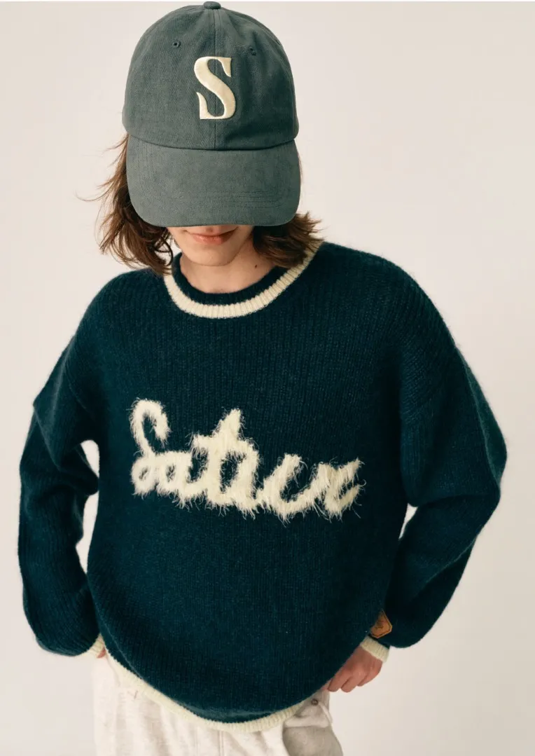 SATUR  |Street Style Logo Sweaters