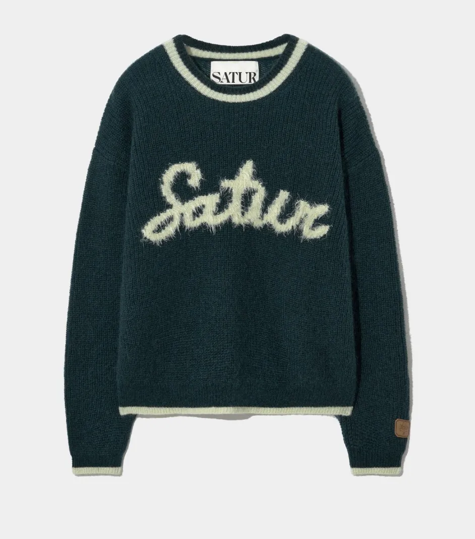 SATUR  |Street Style Logo Sweaters